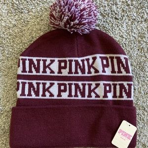 Victoria’s Secret PINK logo beanie